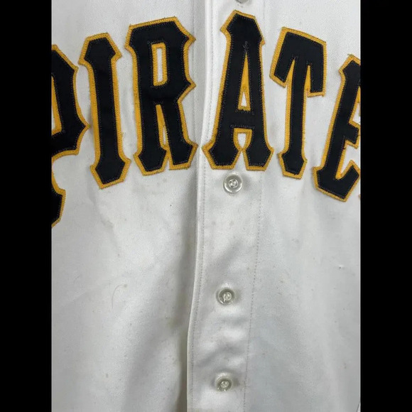 Vintage Pittsburgh Pirates Rawlings Authentic Jersey Size 48 - Picture 9 of 9
